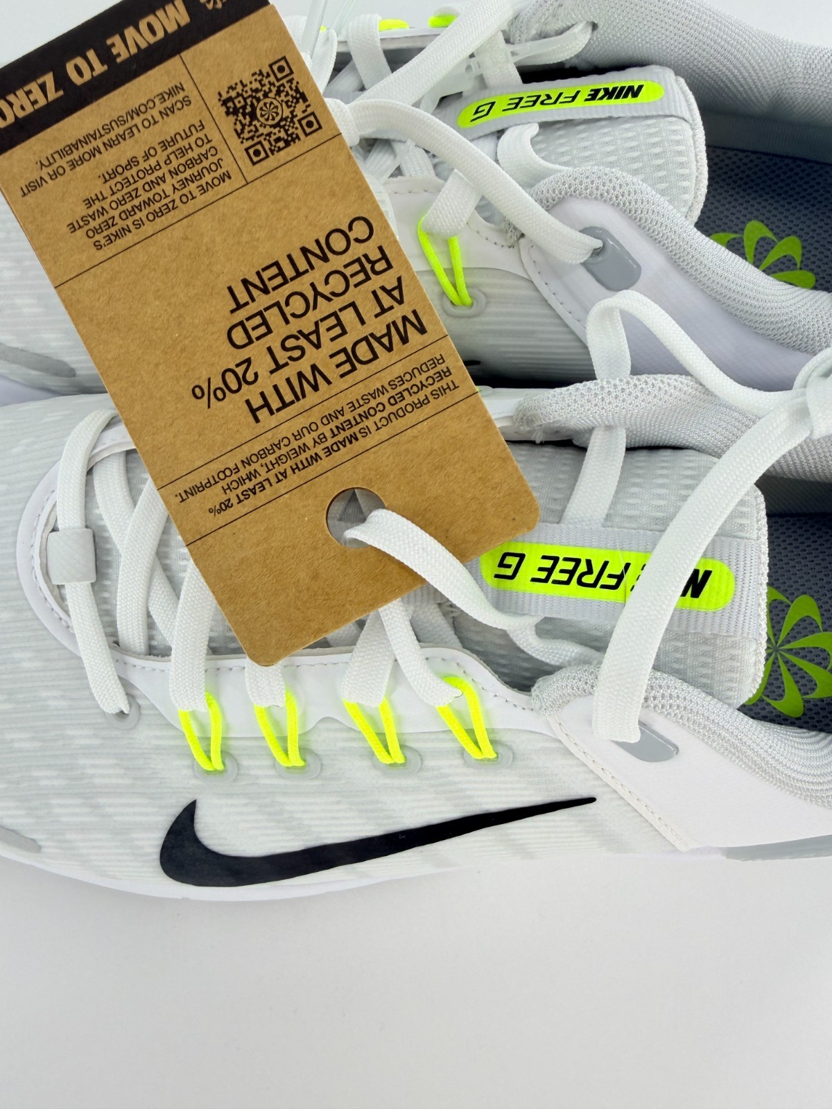 Nike Free Golf Next Nature Shoes Men’s Many Size Wide White Black FQ7875-101 New