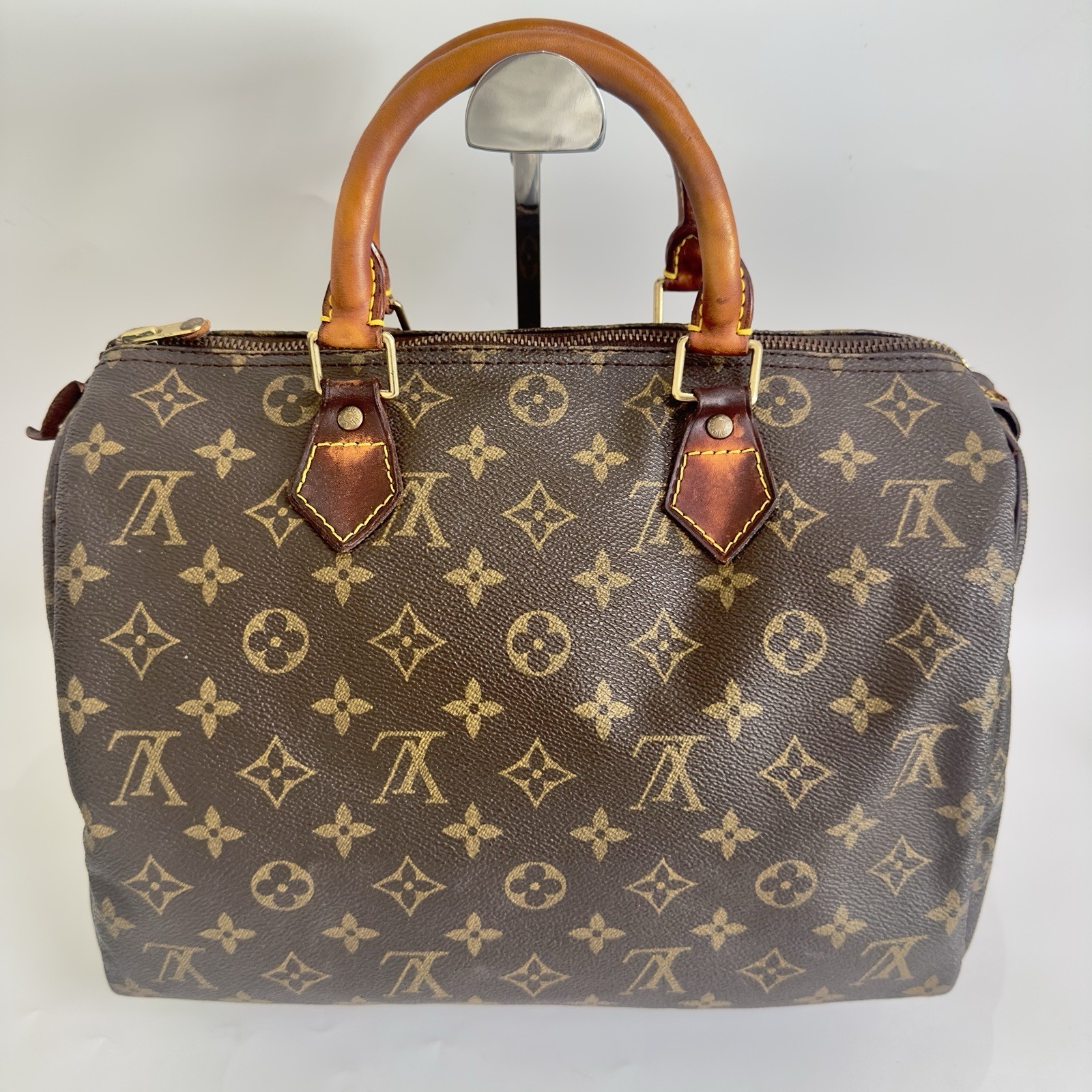 LOUIS VUITTON Speedy 30 M41526 Handbag Boston bag Monogram Brown Women’s Auth