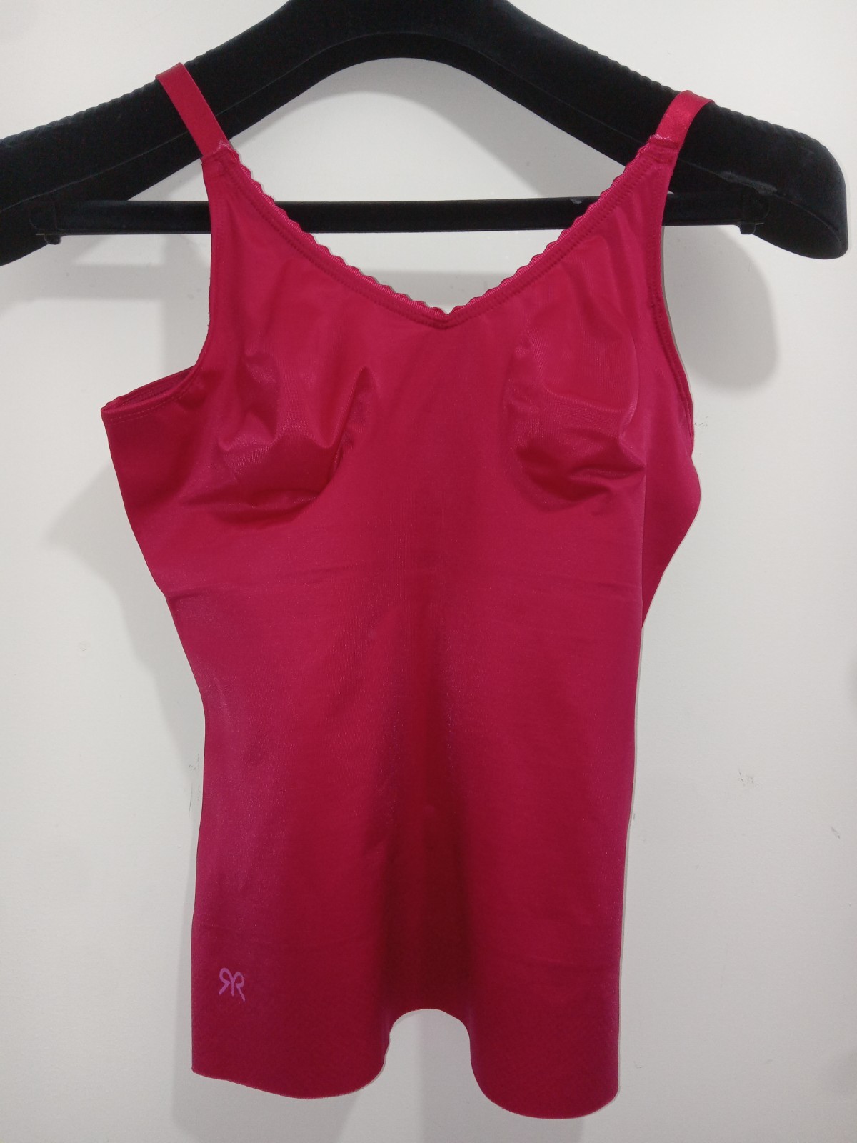 Ruby Ribbon Heritage Cami #1867 Red Sz 34 Multiway Straps Wireless SEE PHOTOS