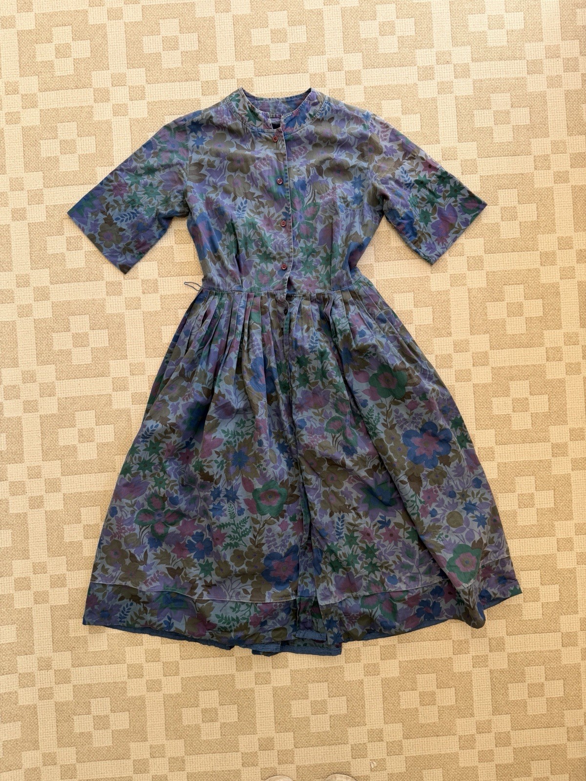 Vintage 50s 60s Countrywise Macshore Classics Dress XS Small 9/10 Cottagecore