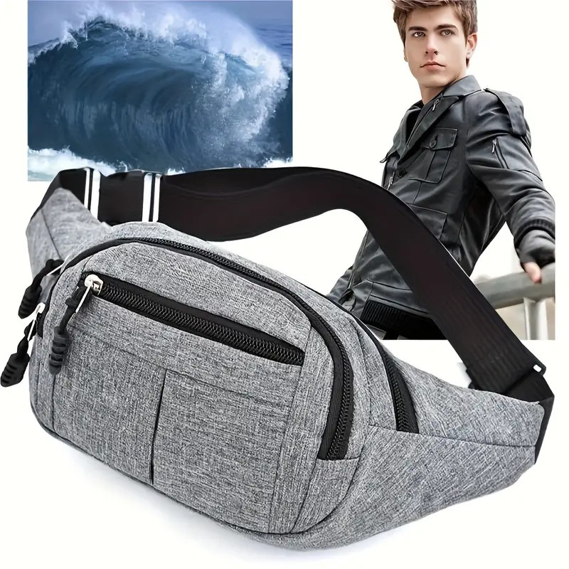 Men Women Fanny Pack Belt waist Bag Cross body Sling Shoulder Travel Sport Lot
