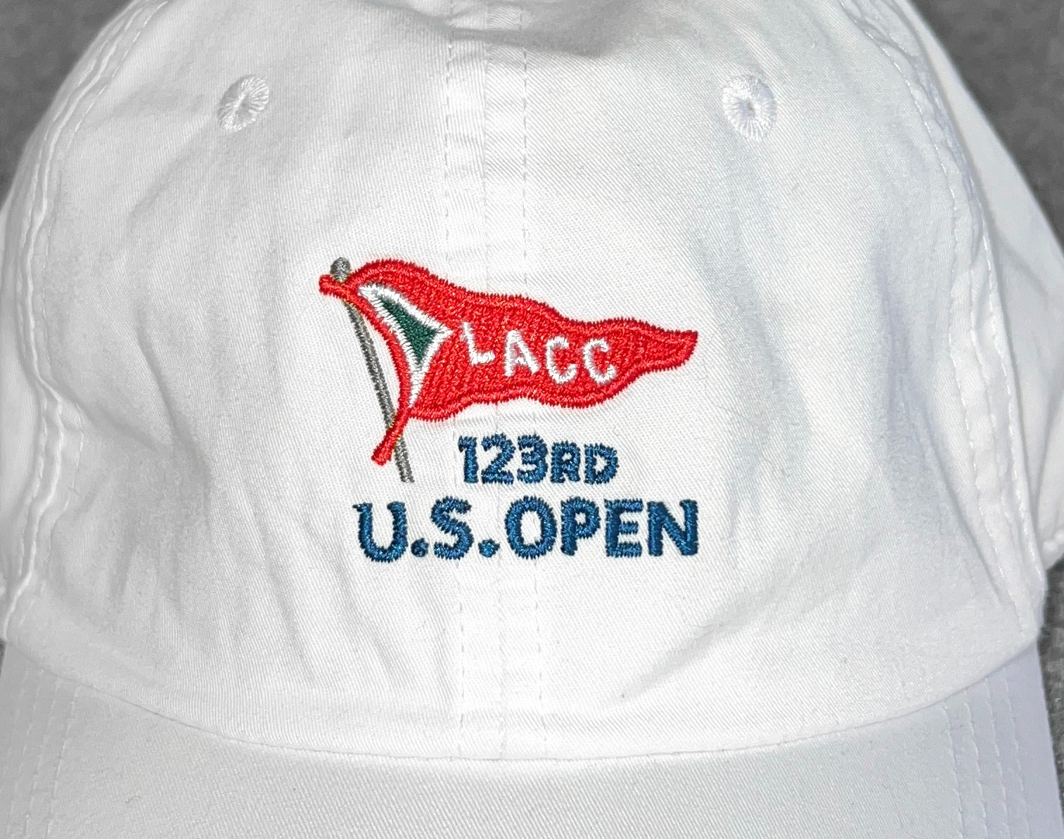 123rd 2023 US OPEN LACC HAT Los Angeles Country Club Adjustable Golf Hat – New