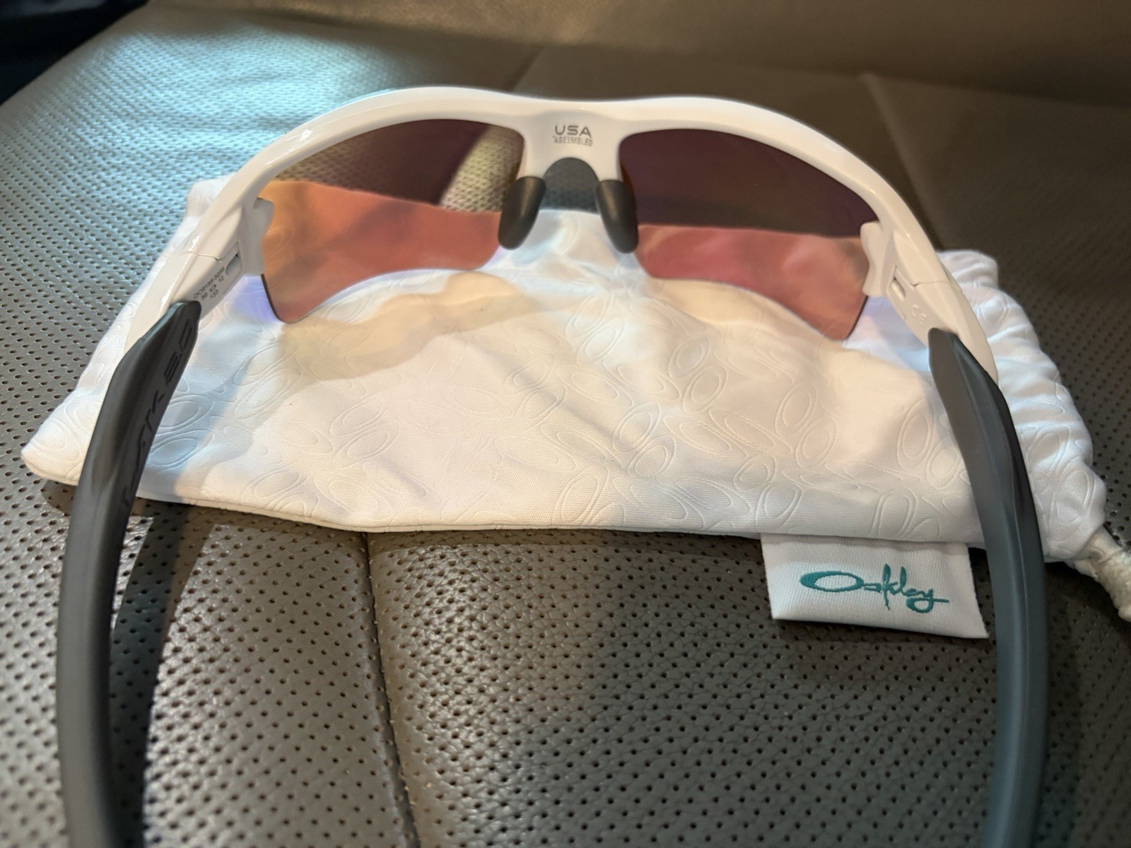 Oakley Flak 2.0 XL Polished White With Prizm Golf Lenses