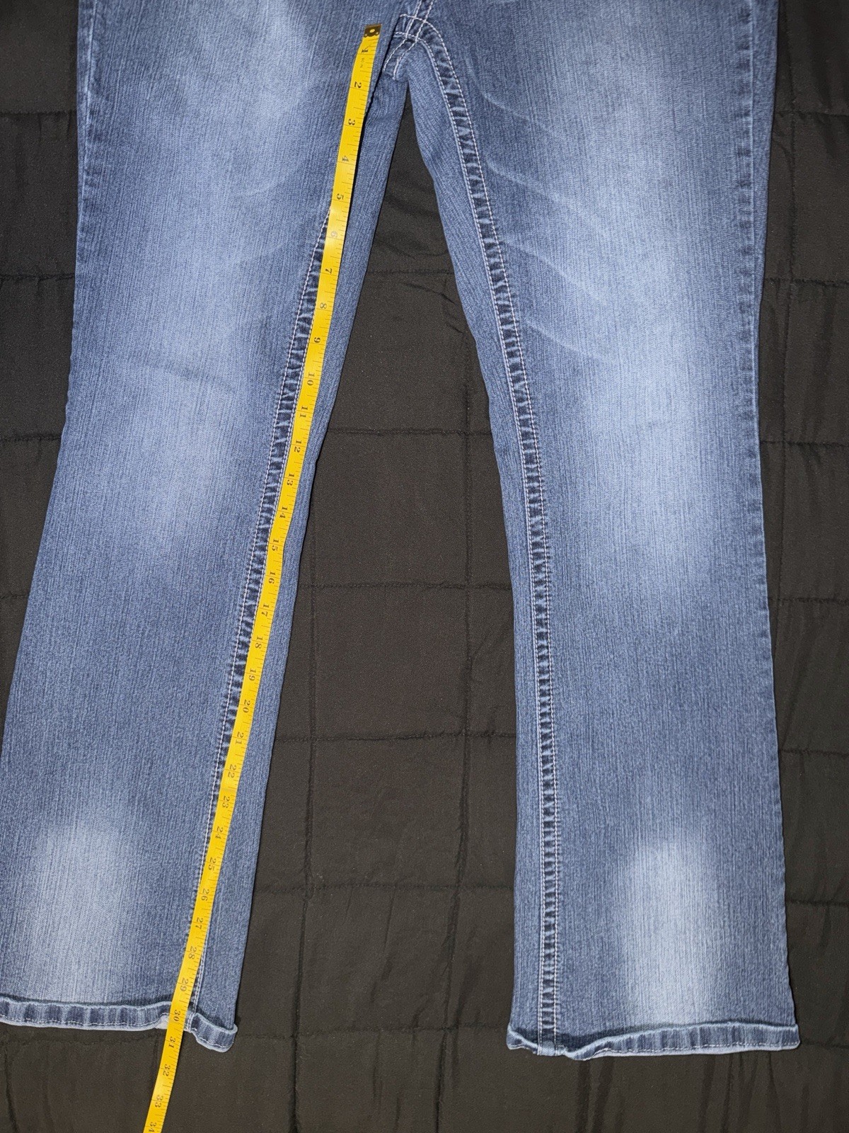 Bootcut Denim Women’s Size 15 Blue Mid Rise Cotton Blend