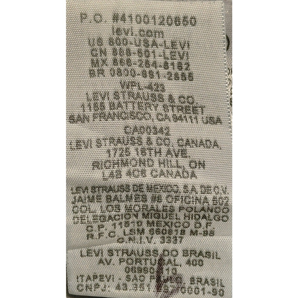 Levi’s Blue Denim Bootcut Jeans Mid (10-12 in) Regular Women