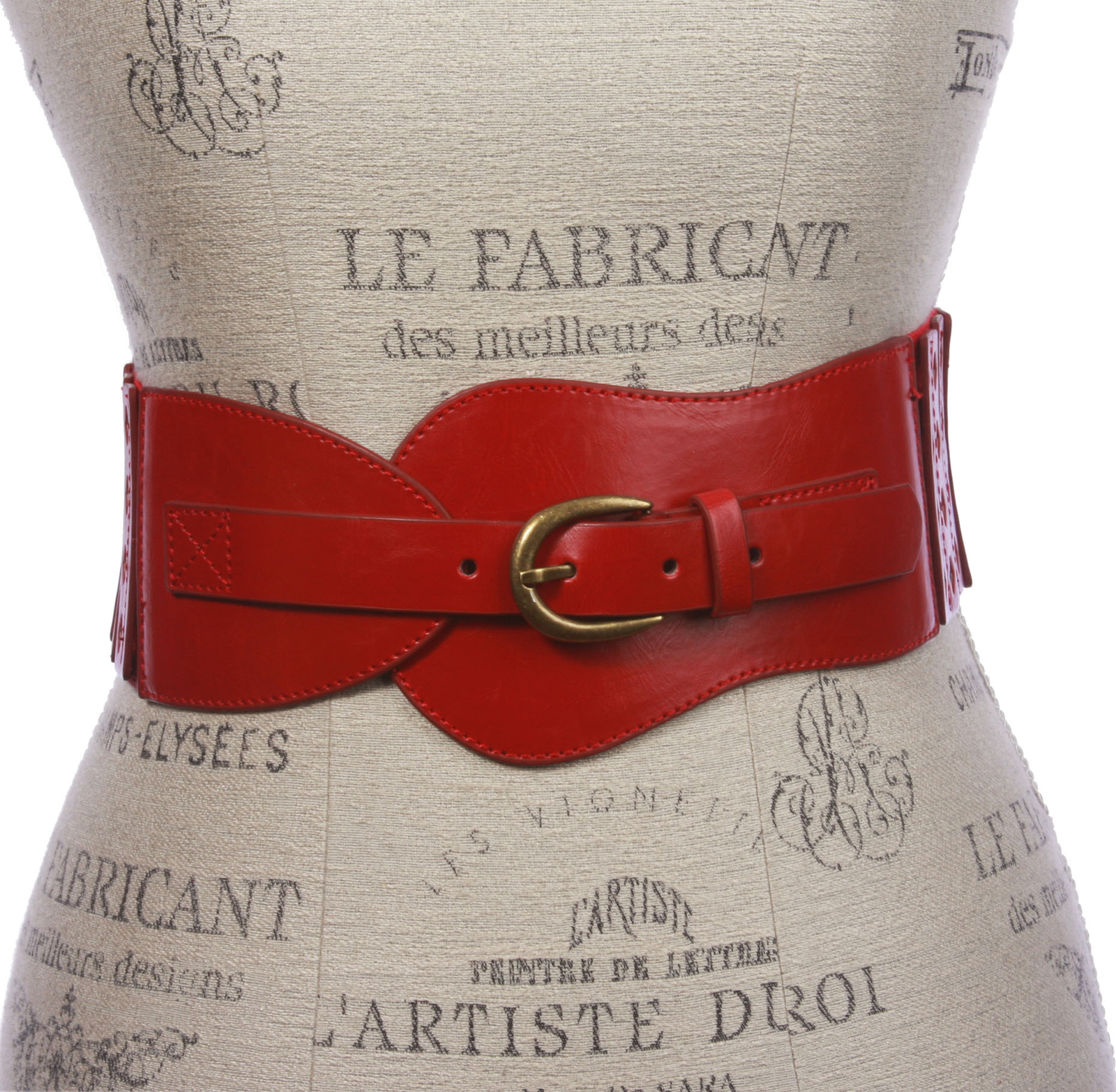 Women’s 3″ Wide High Waist Fashion Stretch Belt