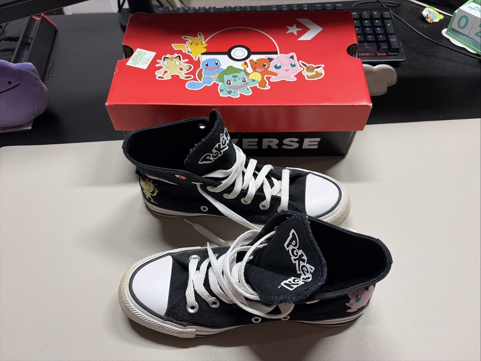 Converse Pokemon x Chuck Taylor All Star First Partners Men 4 Women 6 EUR 36.5