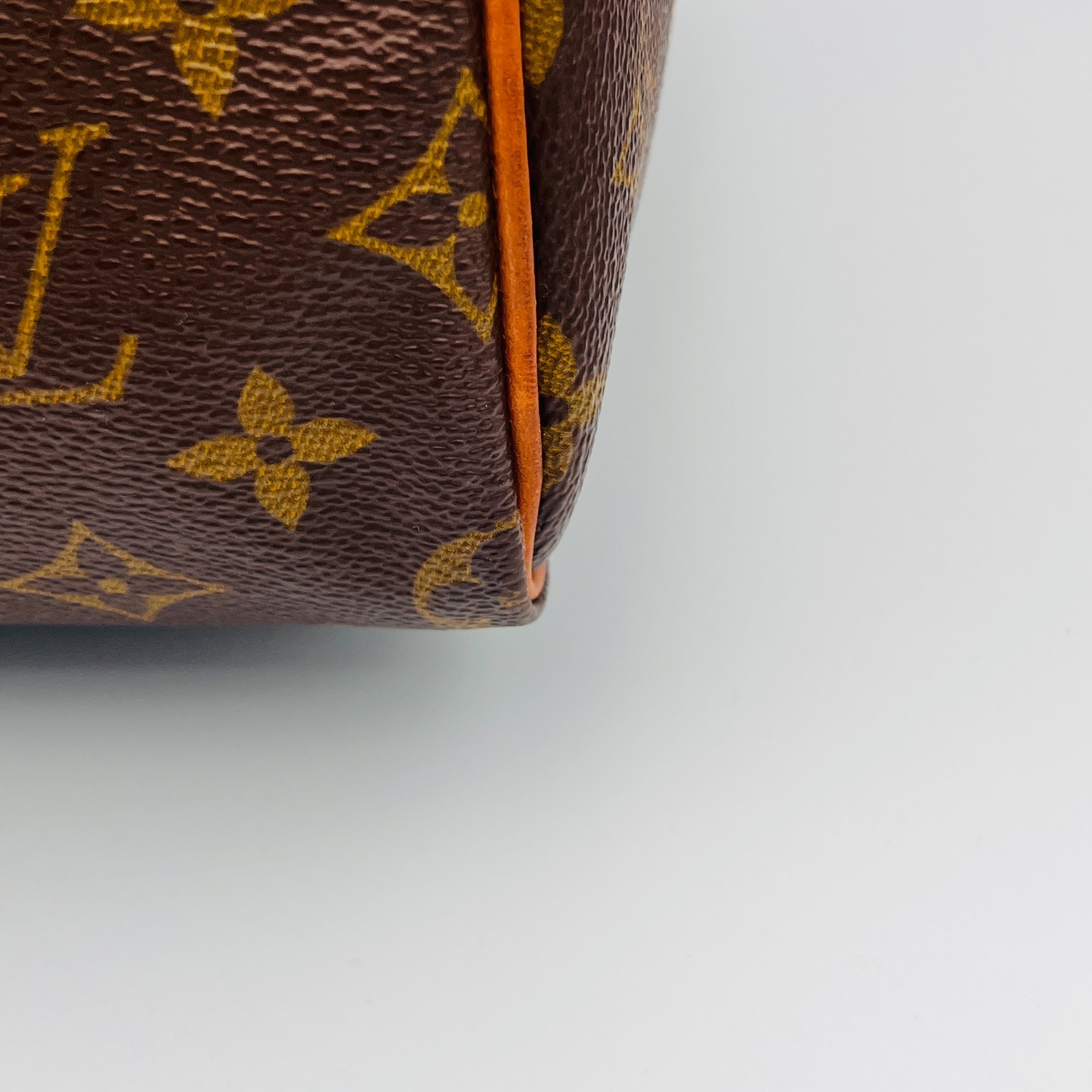 Auth LOUIS VUITTON Monogram Speedy 30 Handbag M41526 Vintage LV Pursh w/Key