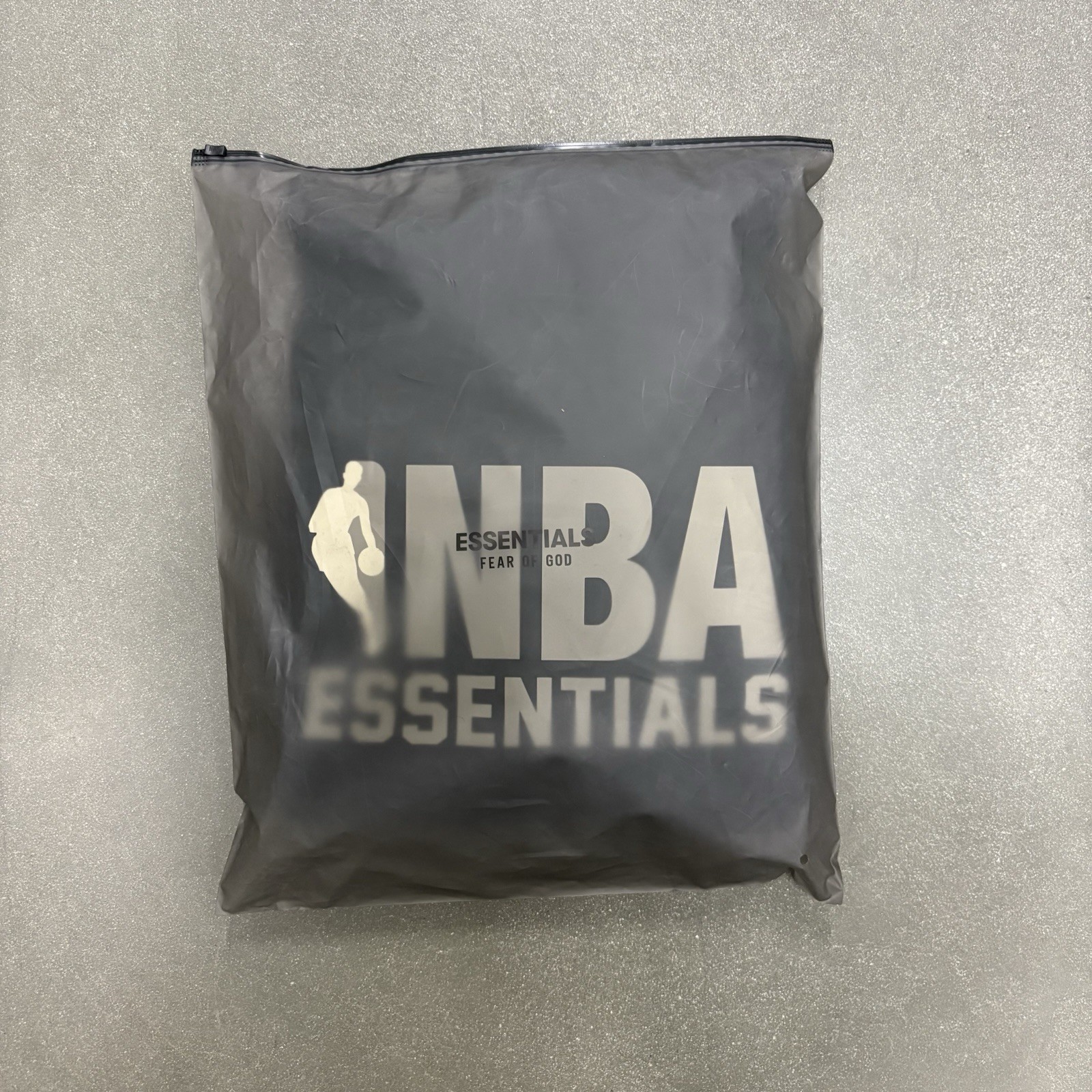 NEW AUTHENTIC Fear of God Essentials NBA Hoodie Black SS25 Size XS-L