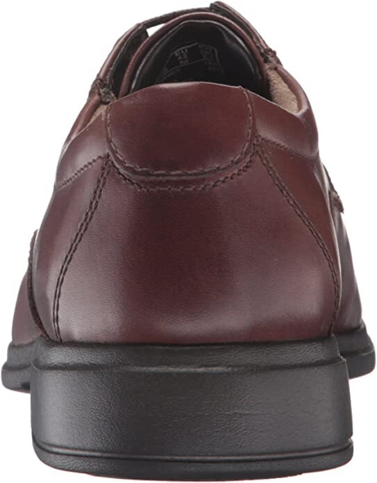 Men’s Bostonian Tifton Edge Oxford Dress Shoes, Brown Leather, 9M, NIB