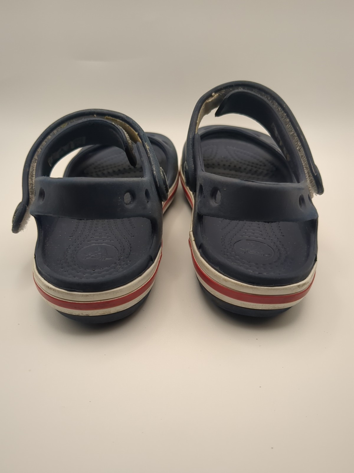 Kids Croc Bayaband Sandals Navy/ Pepper | Size C 10