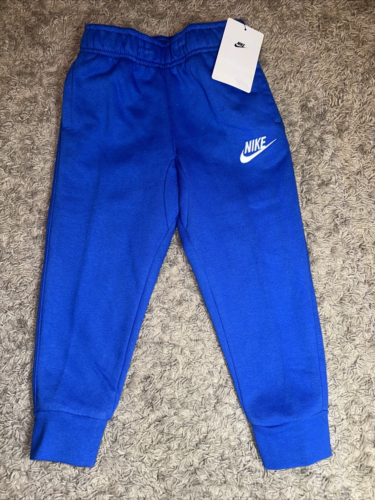 NEW Toddler Boy’s Nike Joggers Sweatpants Blue Size 2T MSRP $38.00