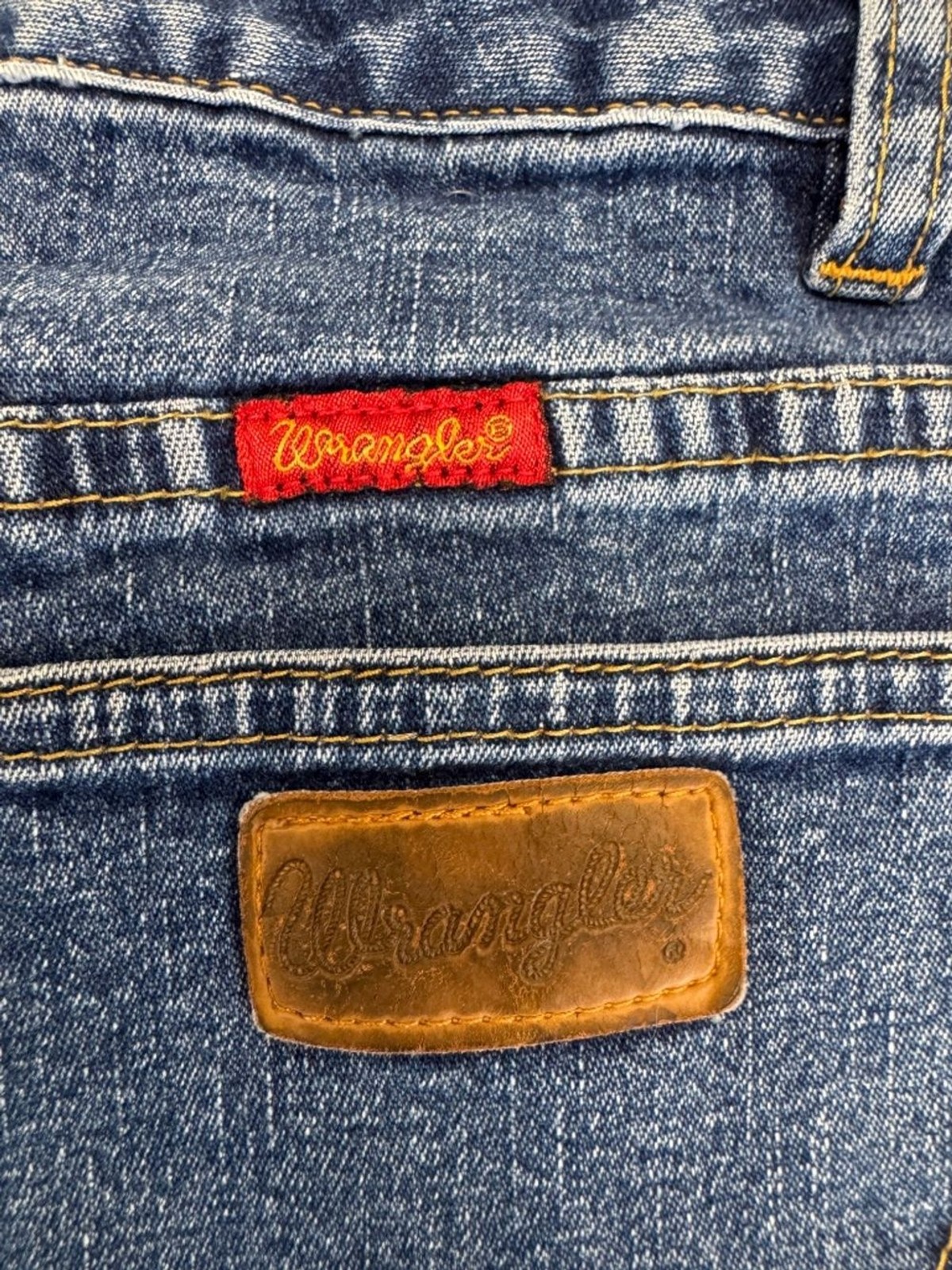 Wrangler Vintage Straight Leg Jeans Size 5/6 x 32