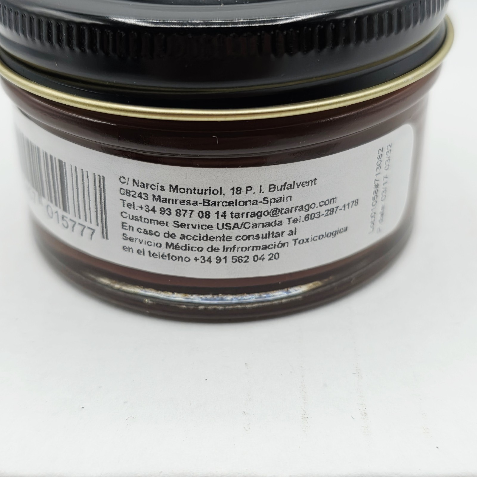 Tarrago Shoe Polish # 122 Chocolate Cream Leather Protector 1.76 oz. 50ml Boot