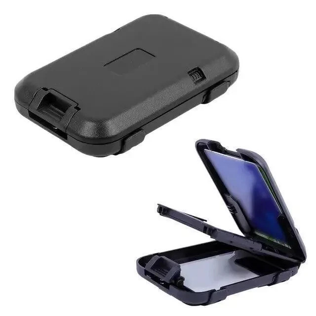 New Slim Mint Wallet Ultra-thin Rfid-blocking As-seen-on-tv Id Theft Protection*