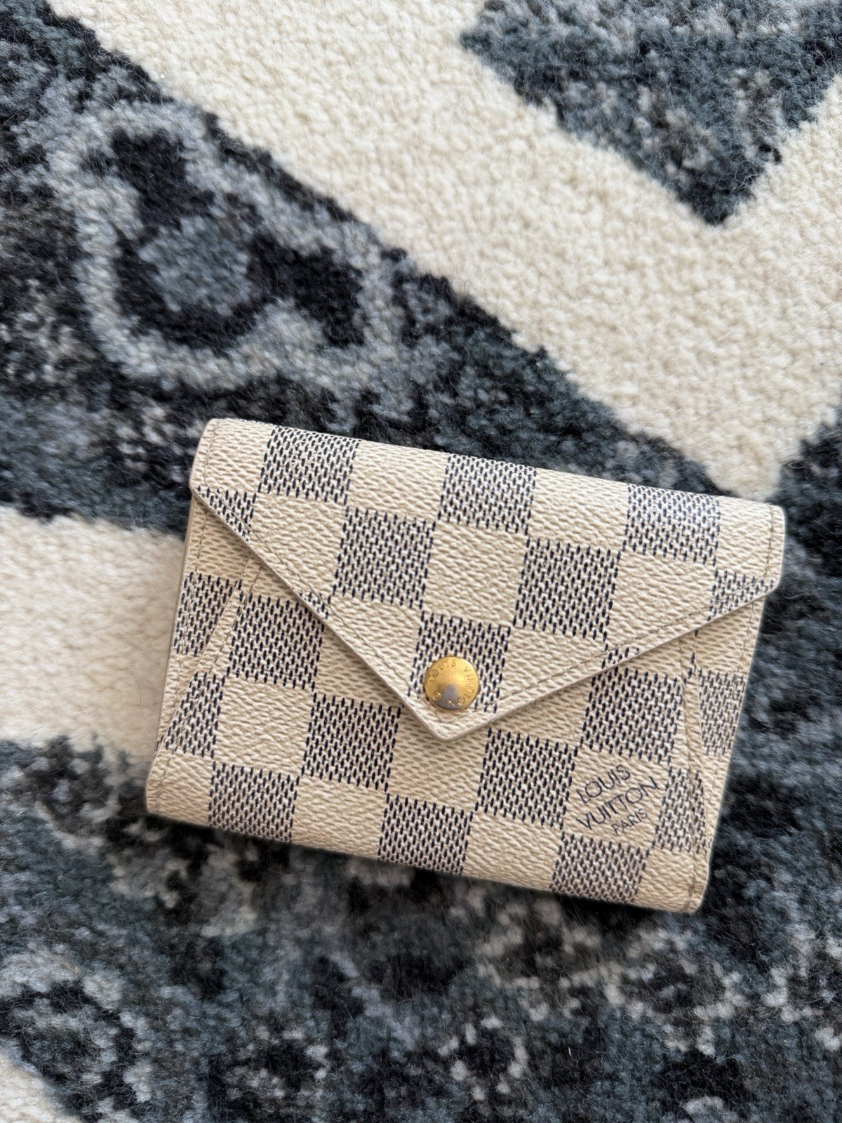 Louis Vuitton Damier Azur Portfolio compact Wallet