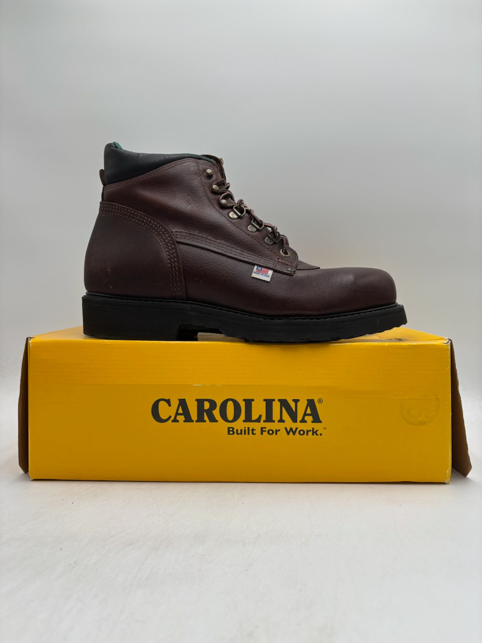Carolina 1309 6″ ST GRIZZLY BOOT Men’s NEW Round-Toe Brown Multiple Sizes NIB