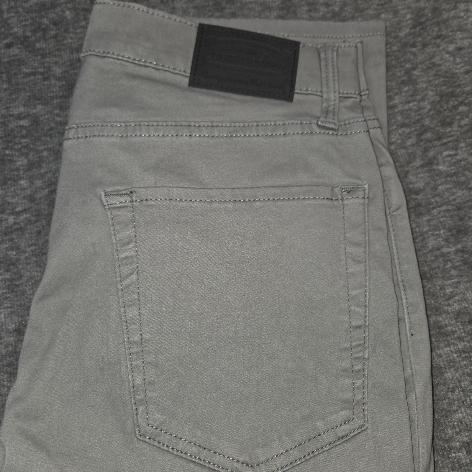 LUCKY BRAND PANTS JEANS 223 Straight Stretch Gray Mens Size 33×30 – $99 NEW