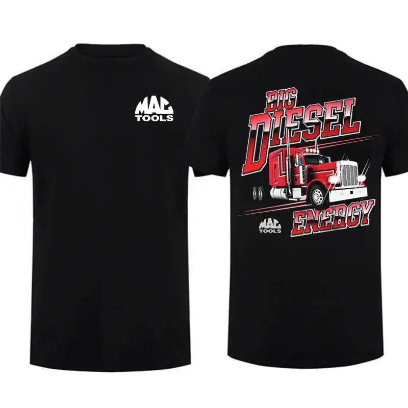Mac Tools Big Diesel T Shirt Mechanic Heavy Equipment Construction Tee Gift