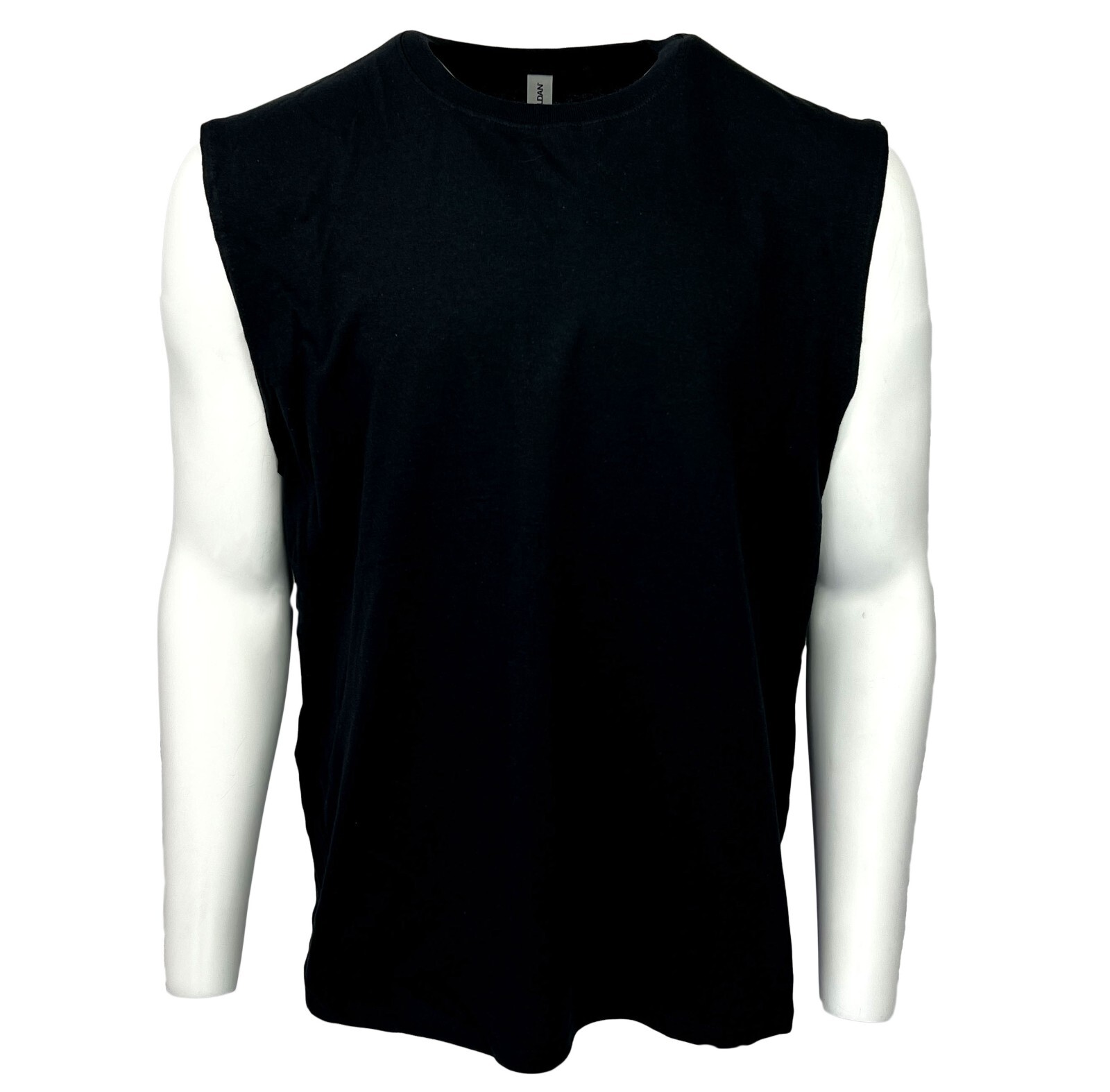 NEW Gildan Mens Ultra Cotton Sleeveless Muscle Sports T-Shirt G2700