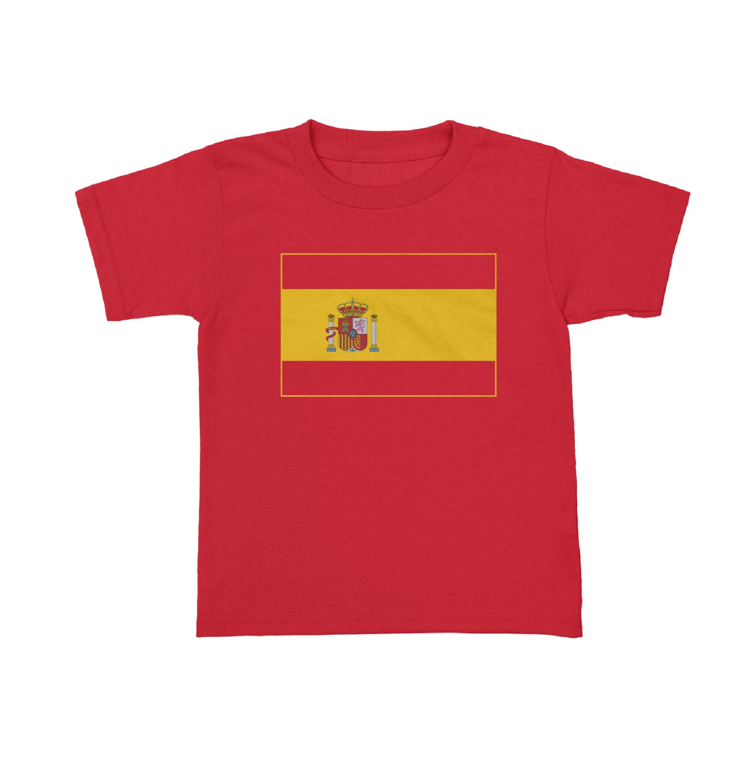Spain Soccer Pride Olmo 10 Two-Sided Tribute Toddler T-Shirt