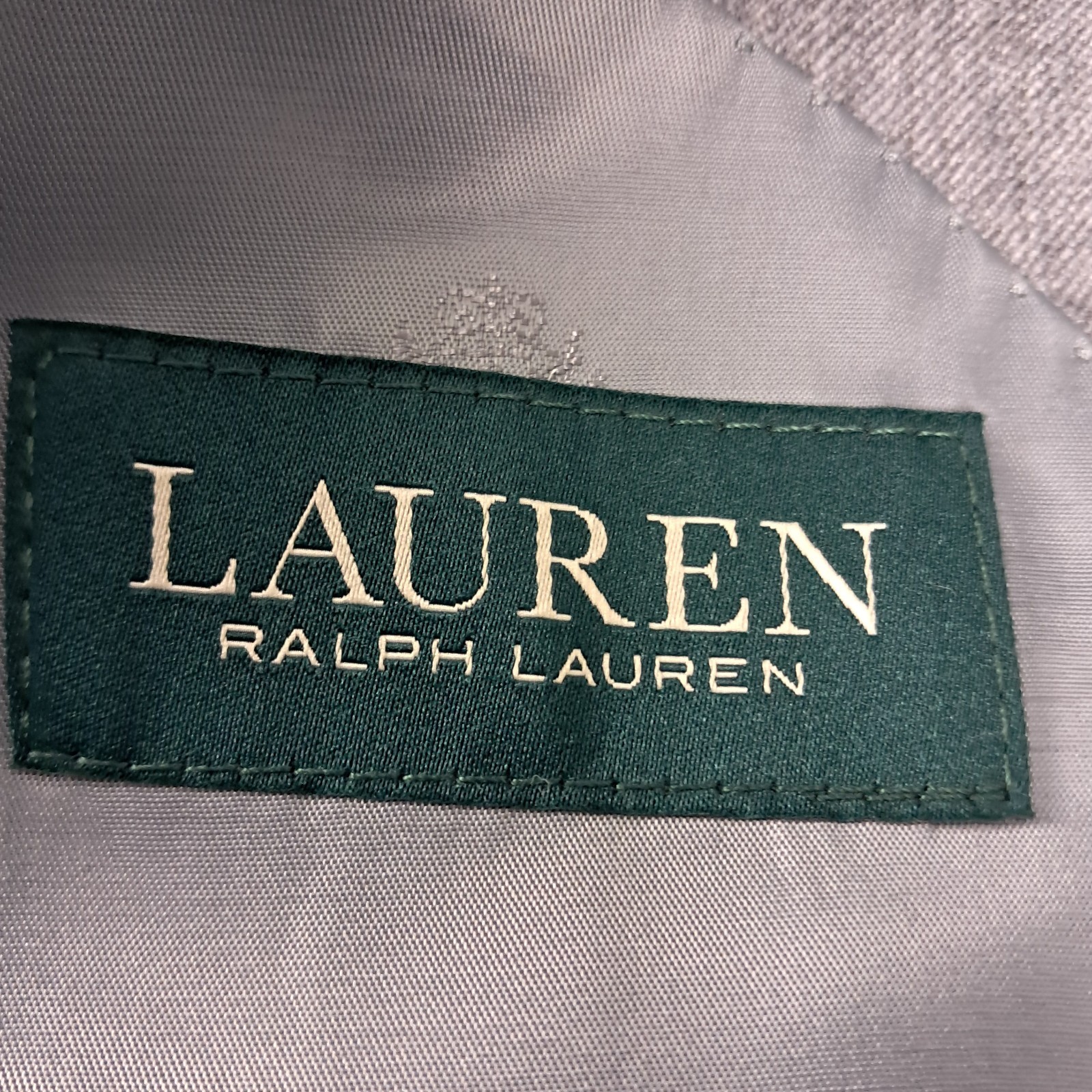 LAUREN Ralph Lauren Sportcoat 50R Mens Natural Stretch Gray Wool Blend Blazer