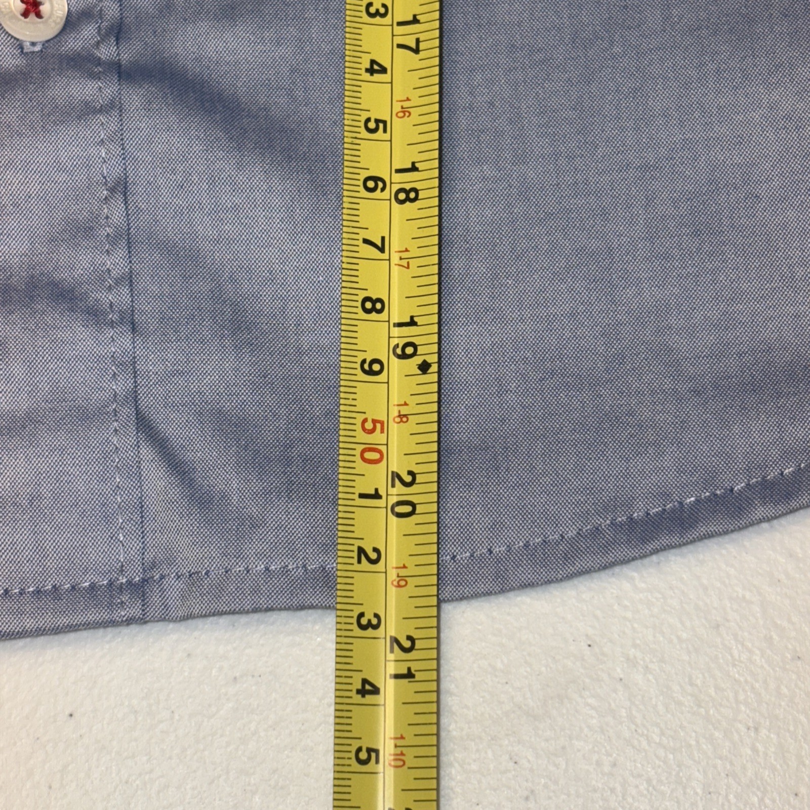 Levi’s Youth Boys Denim Light Blue Cotton Button Up SZ 6 Little Boys Ages 5-6