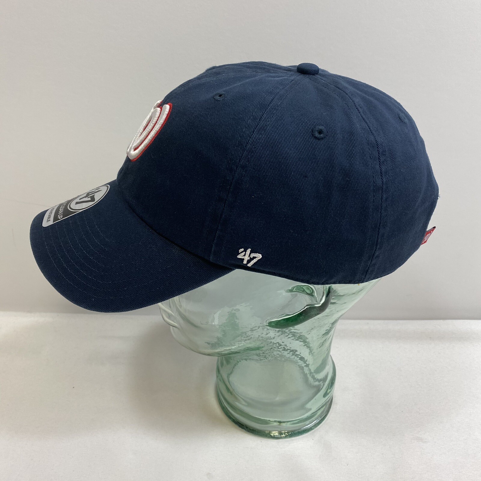 Washington Nationals ’47 Baseball Hat Blue Adjustable MVP Rear Logo American Cap