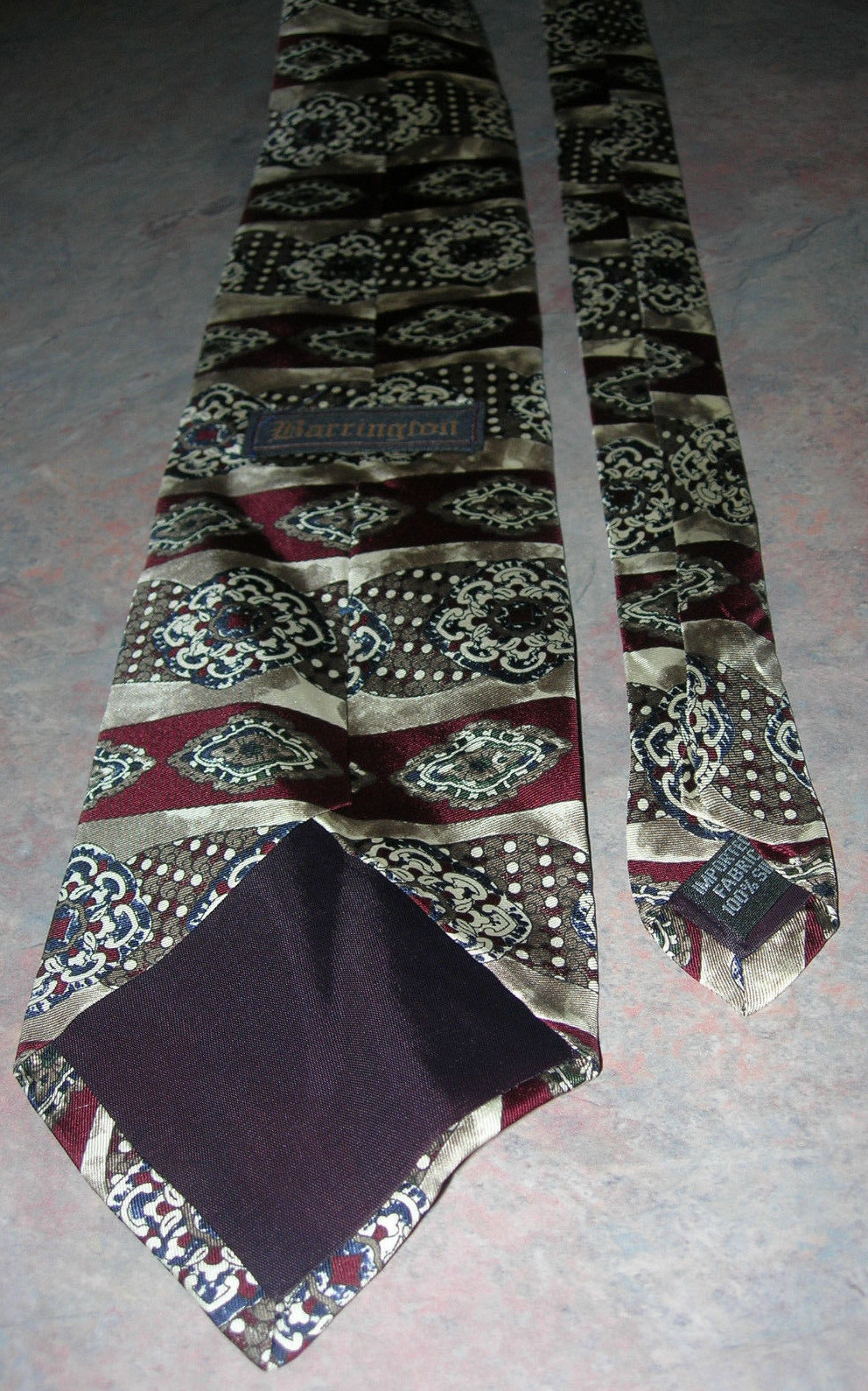 Classic (57 in.-60 in.) Geometric Necktie by Barrington