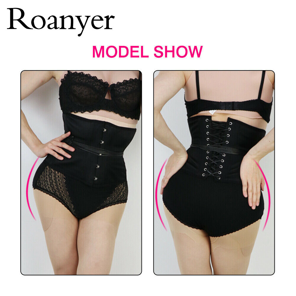 Roanyer Hip Pad Removable Butt Lifter Bodyshaper Fake Buttocks for Crossdresser