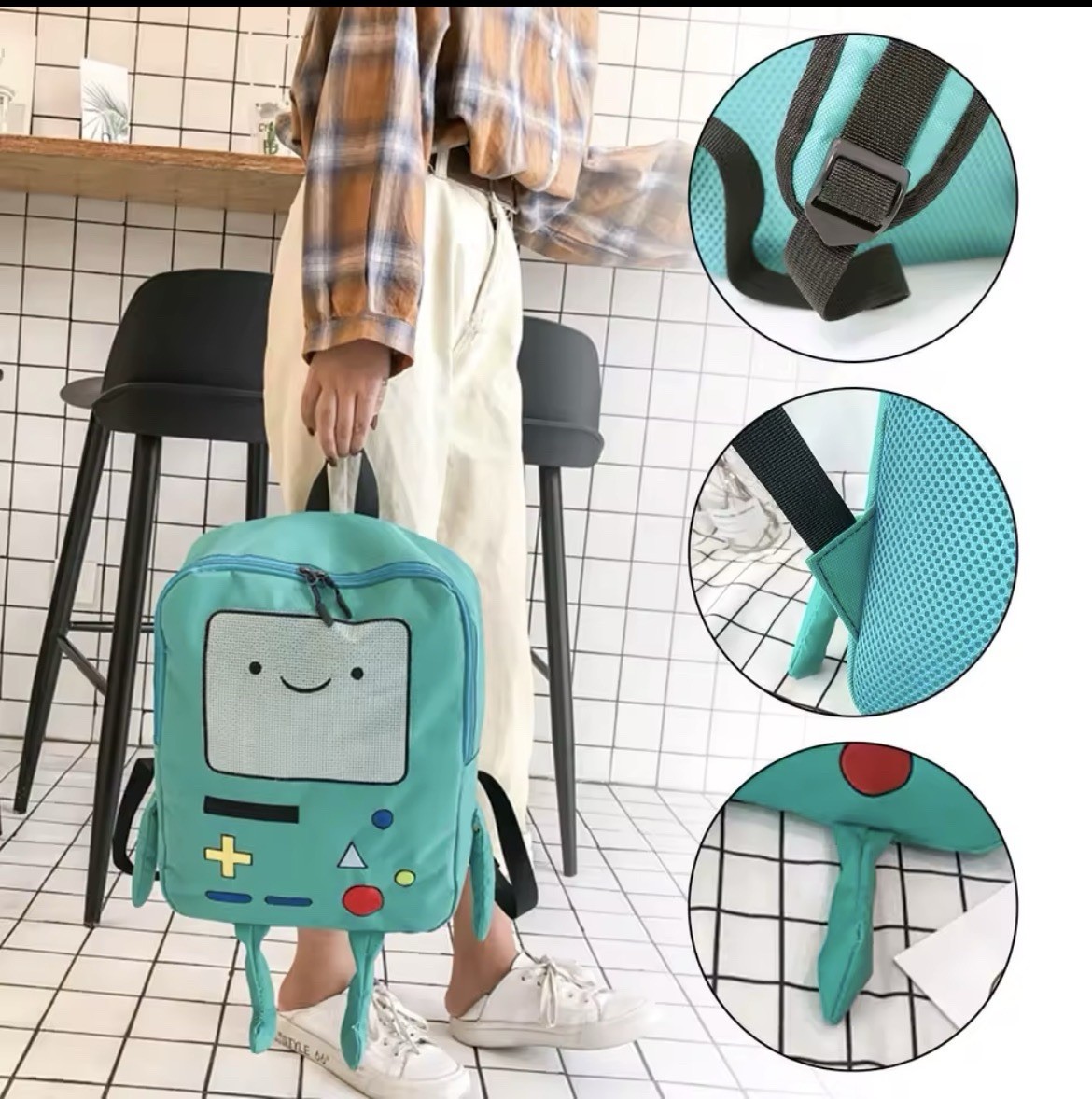 BMO Adventure Time Cartoon Network Backpack