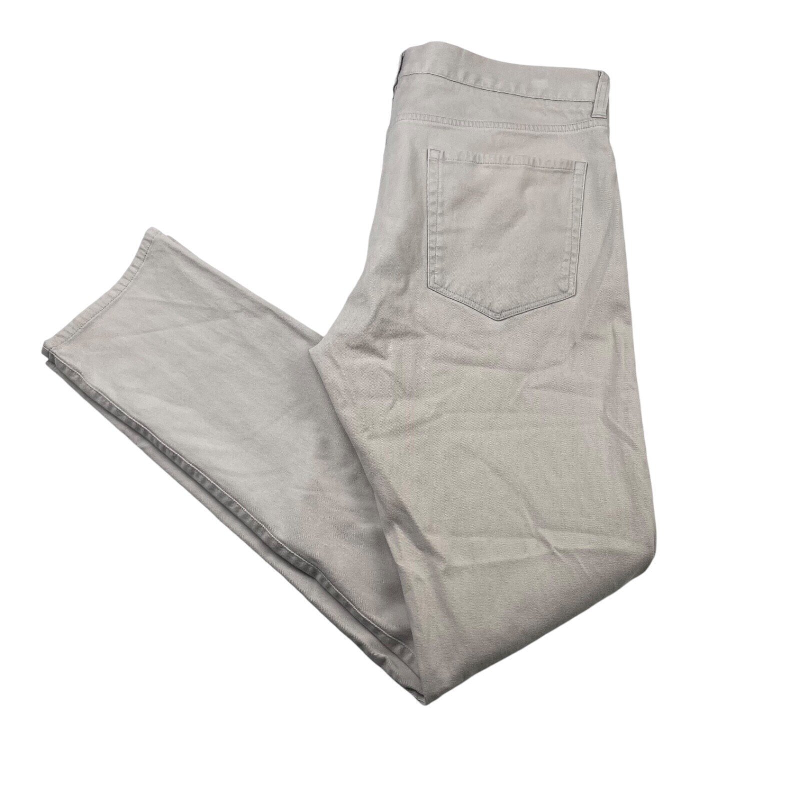 Vince Men’s Cotton Stretch 5-Pocket Pants Light Khaki/Tan • 33×32