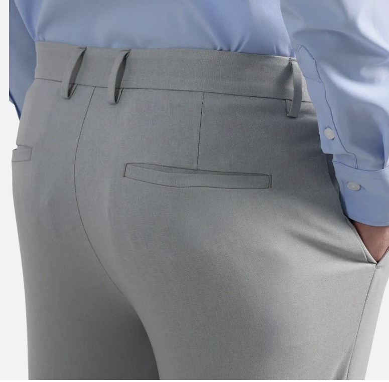 Kenneth Cole Men’s Slim Fit Dress Pants Stretch Waist Comfort Blue,Tan ,Gray