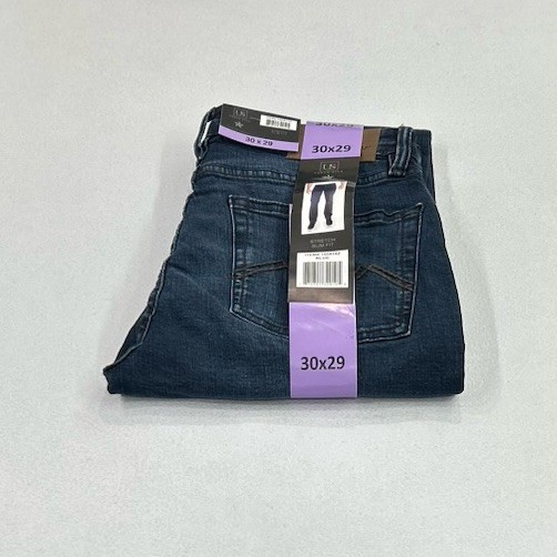 Urban Star Men’s Stretch Slim Fit Jeans, Blue, Size 30×29
