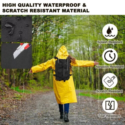 30L Military Tactical Backpack Rucksack Camping Hiking Shoulder Bag Travel