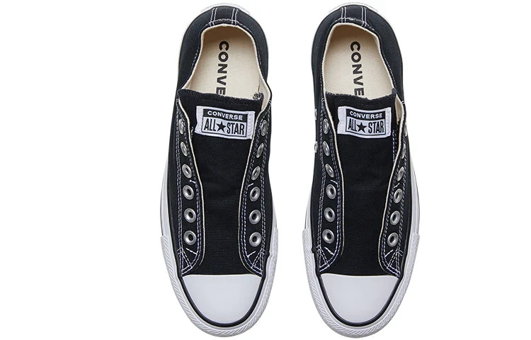 Men’s Converse Slip-On Canvas Casual Shoes 164300F Black White 100% Original New