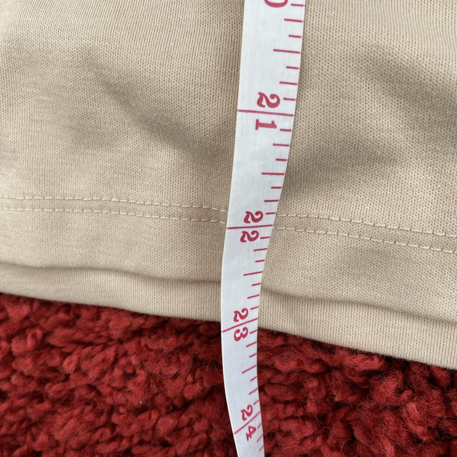 Emreco Ladies Size 12 Cappuccino Colour 3Qtr Sleeve Top, Machine washable BNWT