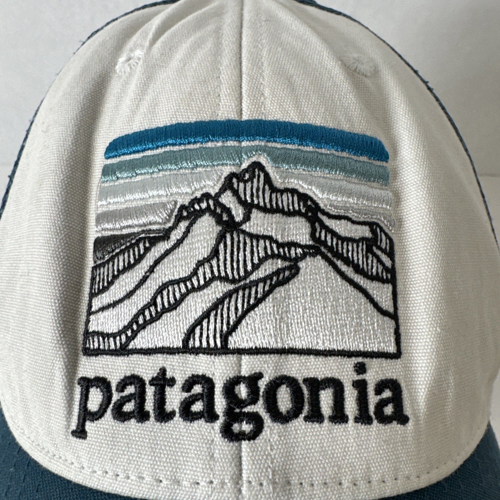 Patagonia Line Logo Ridge Lo Pro Hat Cap Snapback Trucker Mesh Adult Mens