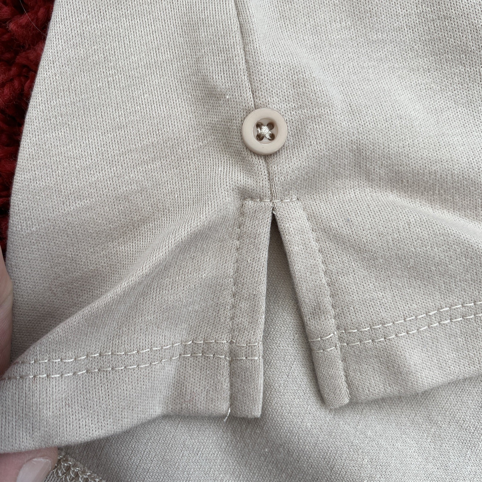 Emreco Ladies Size 12 Cappuccino Colour 3Qtr Sleeve Top, Machine washable BNWT