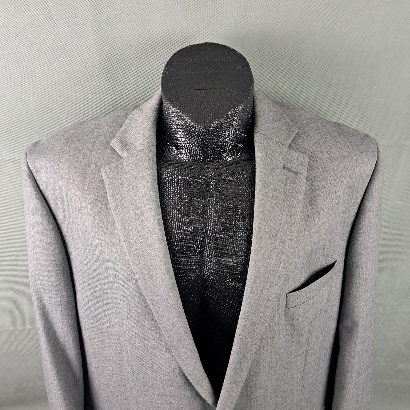 LAUREN Ralph Lauren Sportcoat 50R Mens Natural Stretch Gray Wool Blend Blazer