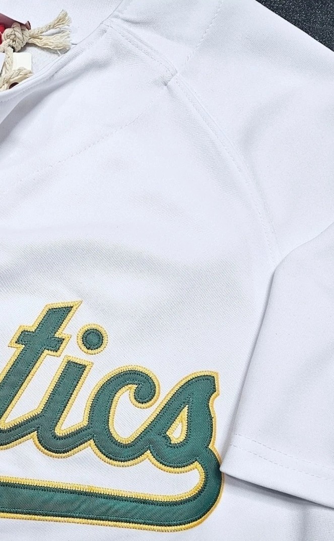 Rickey Henderson Oakland A’s 939 Record Breaker 1991 Men’s Home Baseball Jersey