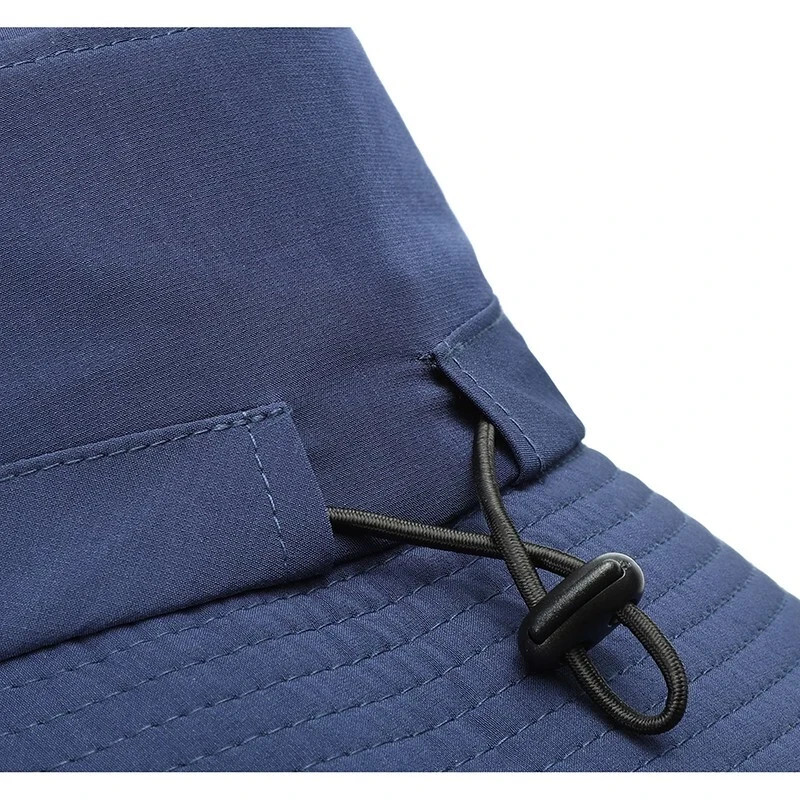 Unisex Korean Style Golf Fisherman Hat – 100% Polyester Sun Protection Cap