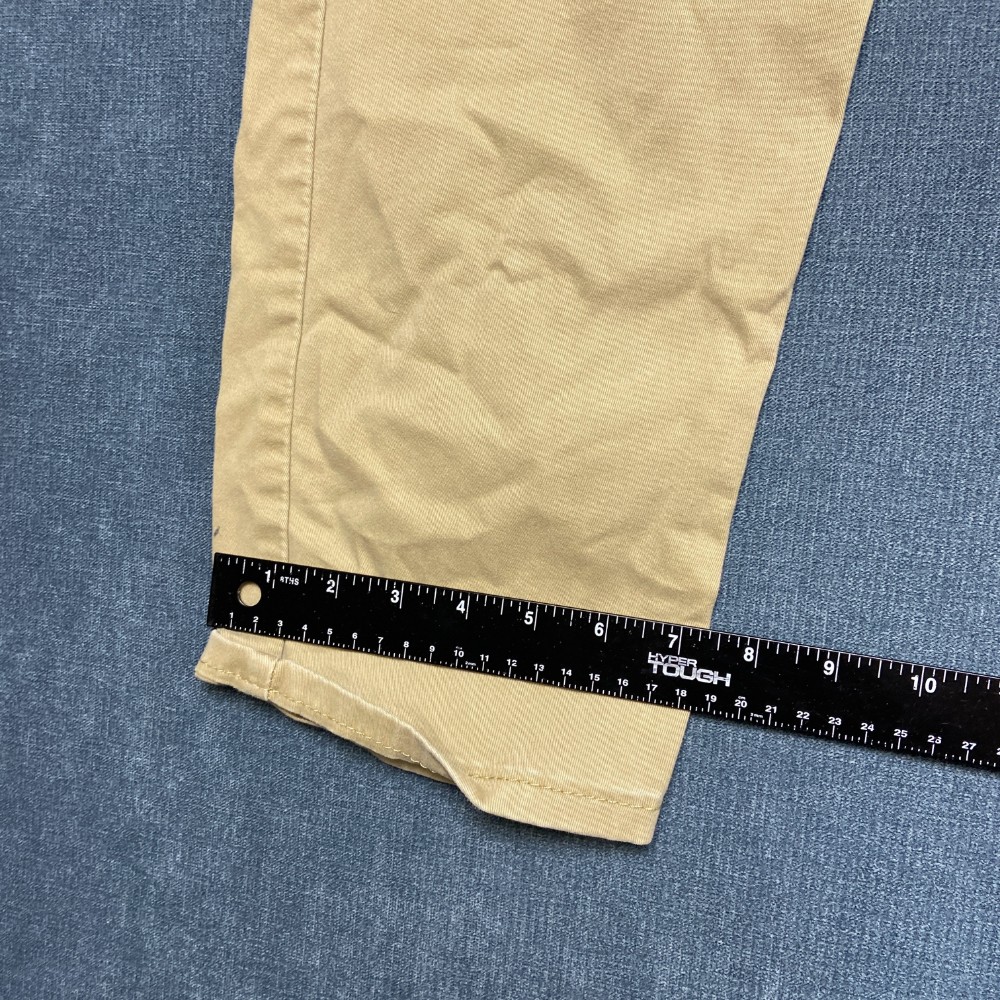 Levi’s 502 All Seasons Tech Jeans Mens 36×30 Beige Pockets Classic Straight Leg