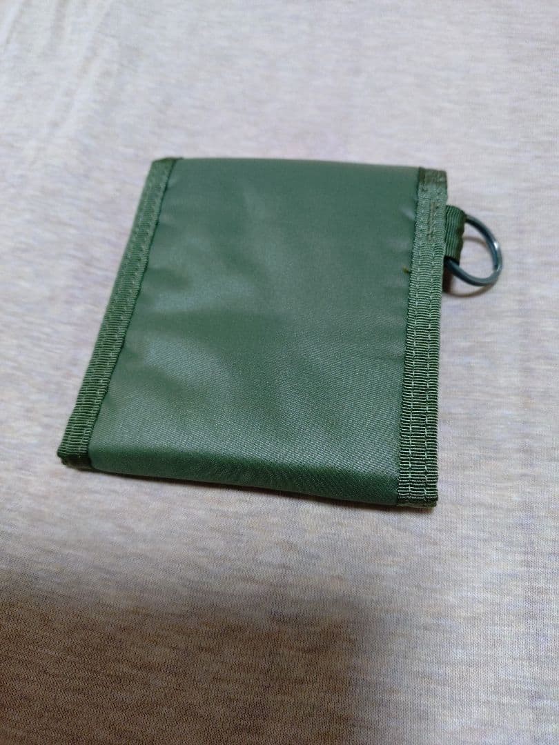 Porter Capsule Wallet Green Used 12cm x 10.5cm Compact Mens Wallet