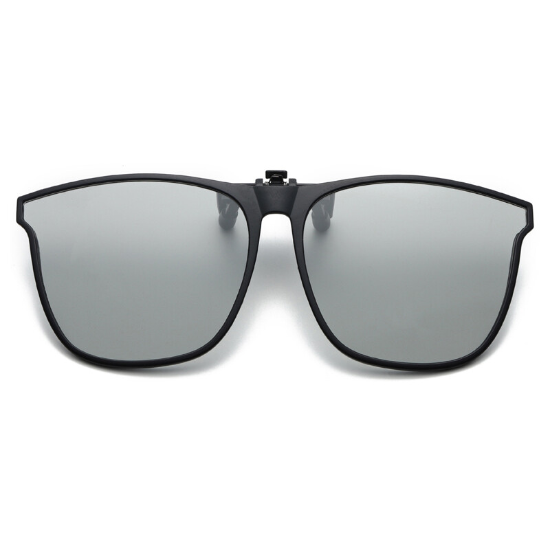 Polarized Clip-on Sunglasses Anti-glare Lightweight Flip Up Driving Sun Glasses