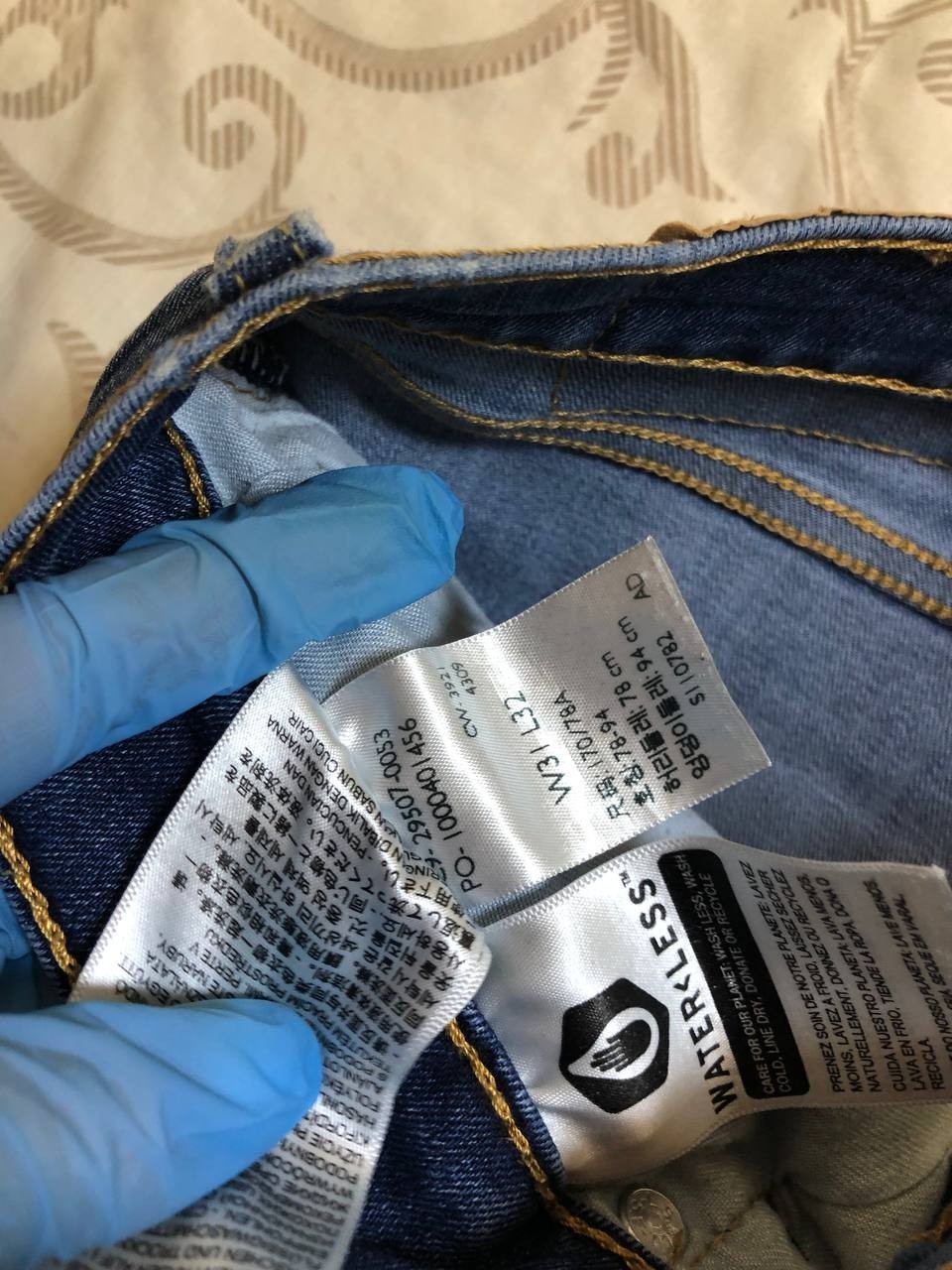 LEVIS 502 31X32 Denim Jeans Slim Fit Straight Leg