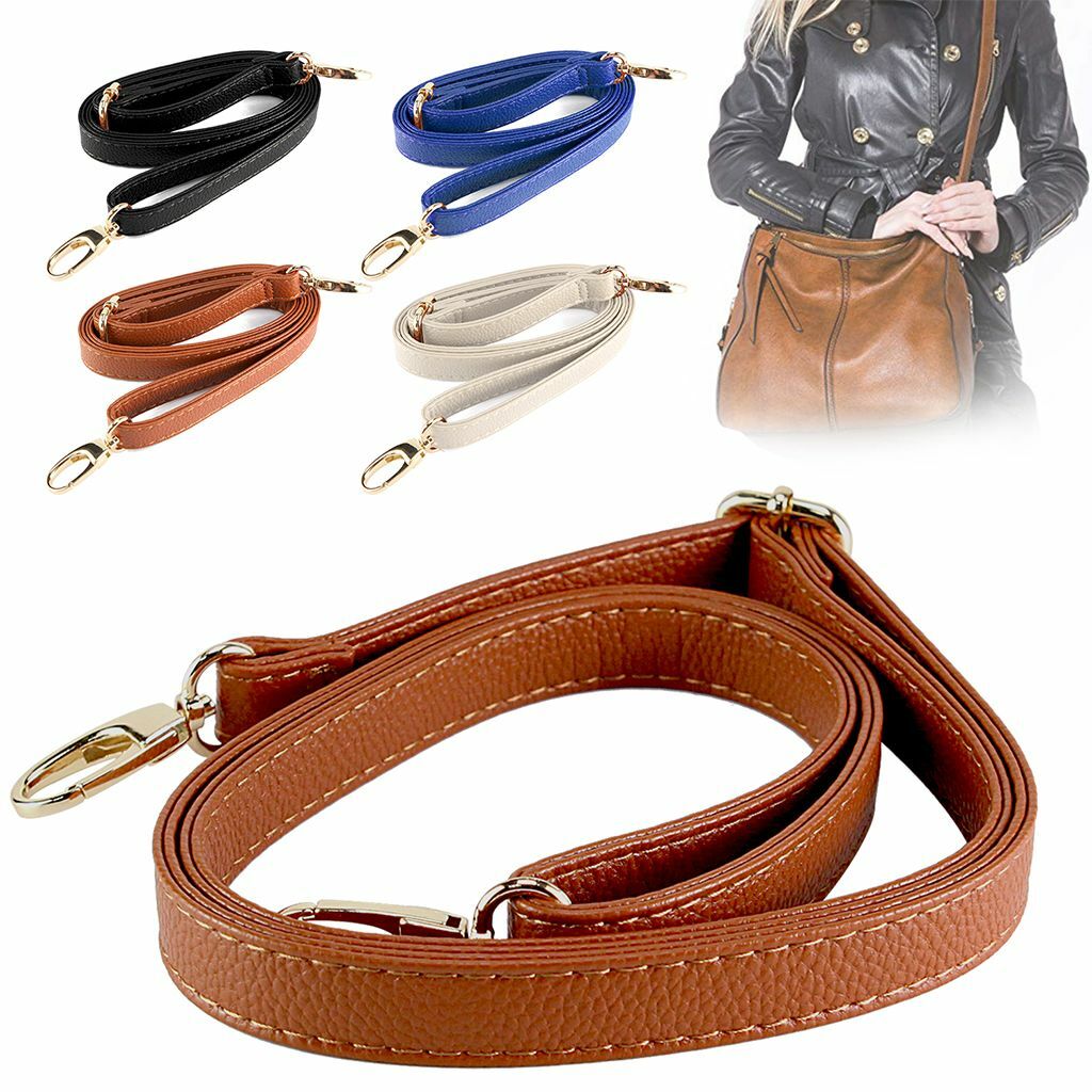Leather Shoulder Bag Belt Strap Crossbody Replacement Handbag Handle Adjustable