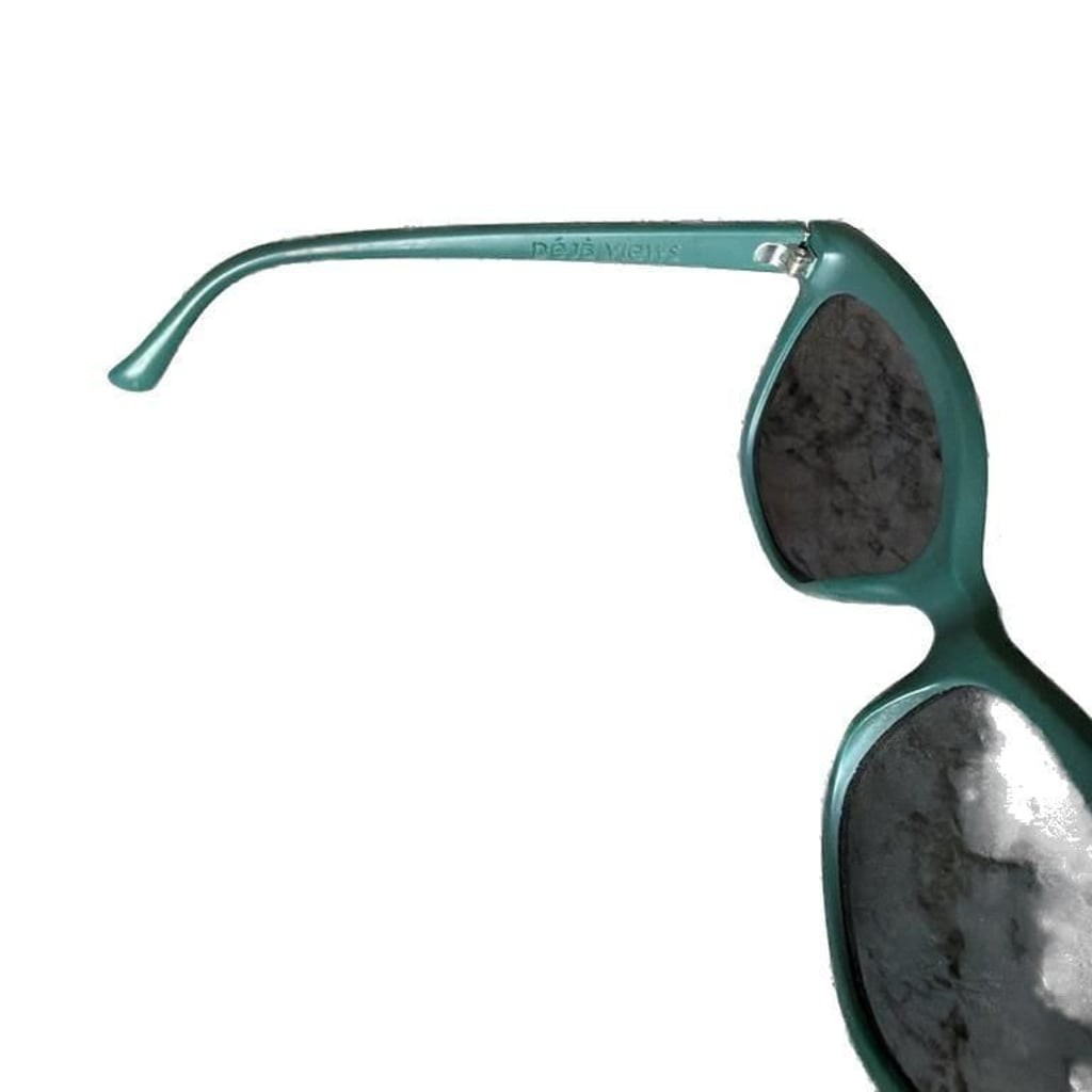 Knockaround Deja Views Poison Ivy Matte Green Polarized Sunglasses
