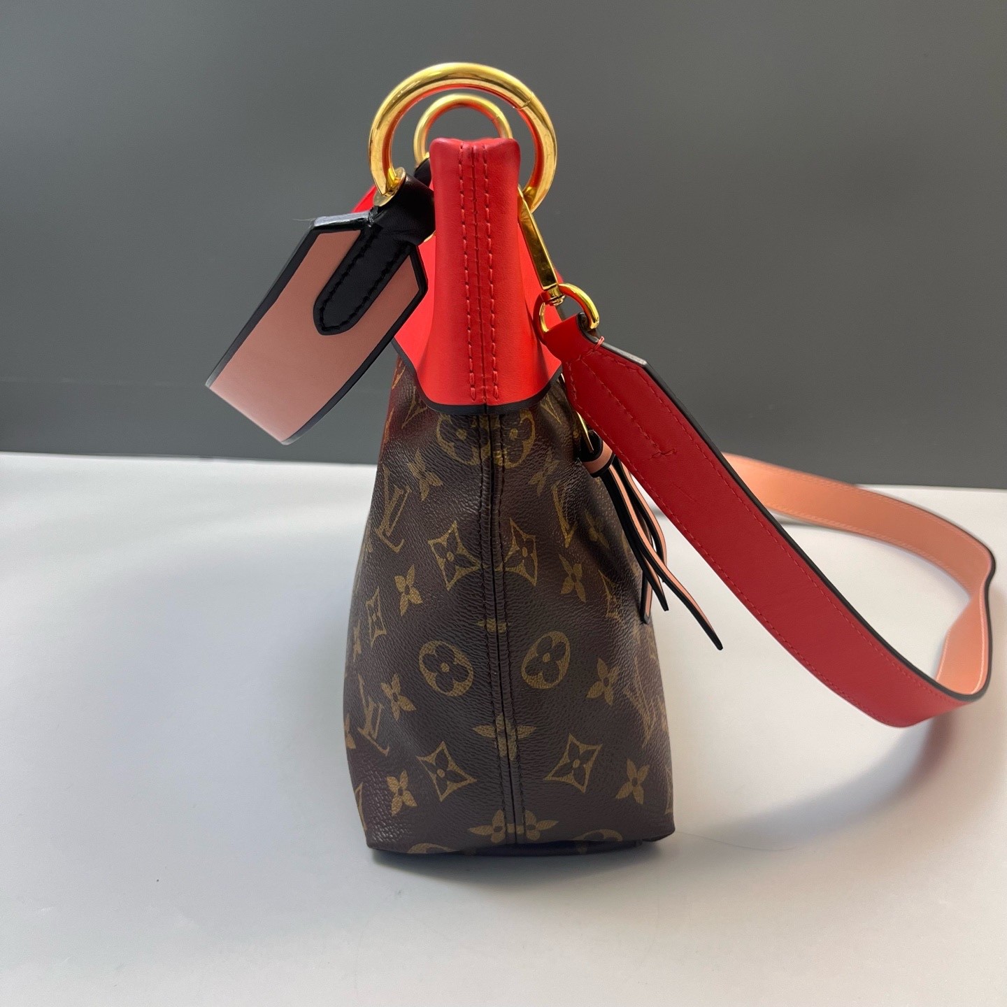 Louis Vuitton Pre-Owned Authentic Satchel Red Free Tracked Shipping