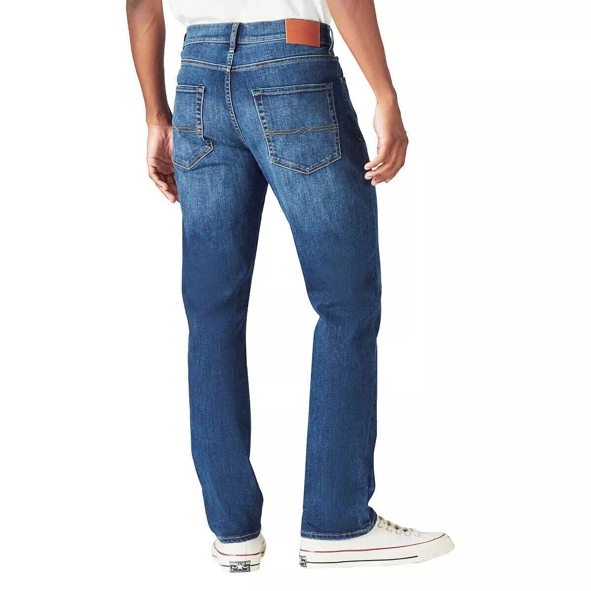 NWT Men’s Lucky Brand Jeans 410 Athletic Straight Leg Fit Cotton Blend Comfort